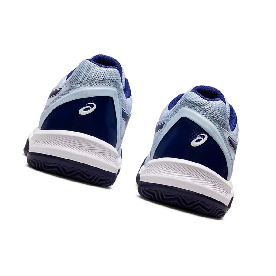 Soft Sky / Dive Blue Women's Asics GEL-DEDICATE 7 CLAY Tennis Shoes | US26438QF - Asics Outlet Sale