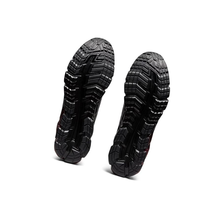 Black / Classic Red Men's Asics GEL-QUANTUM 90 Sneakers | US25438YN - Asics Outlet Sale