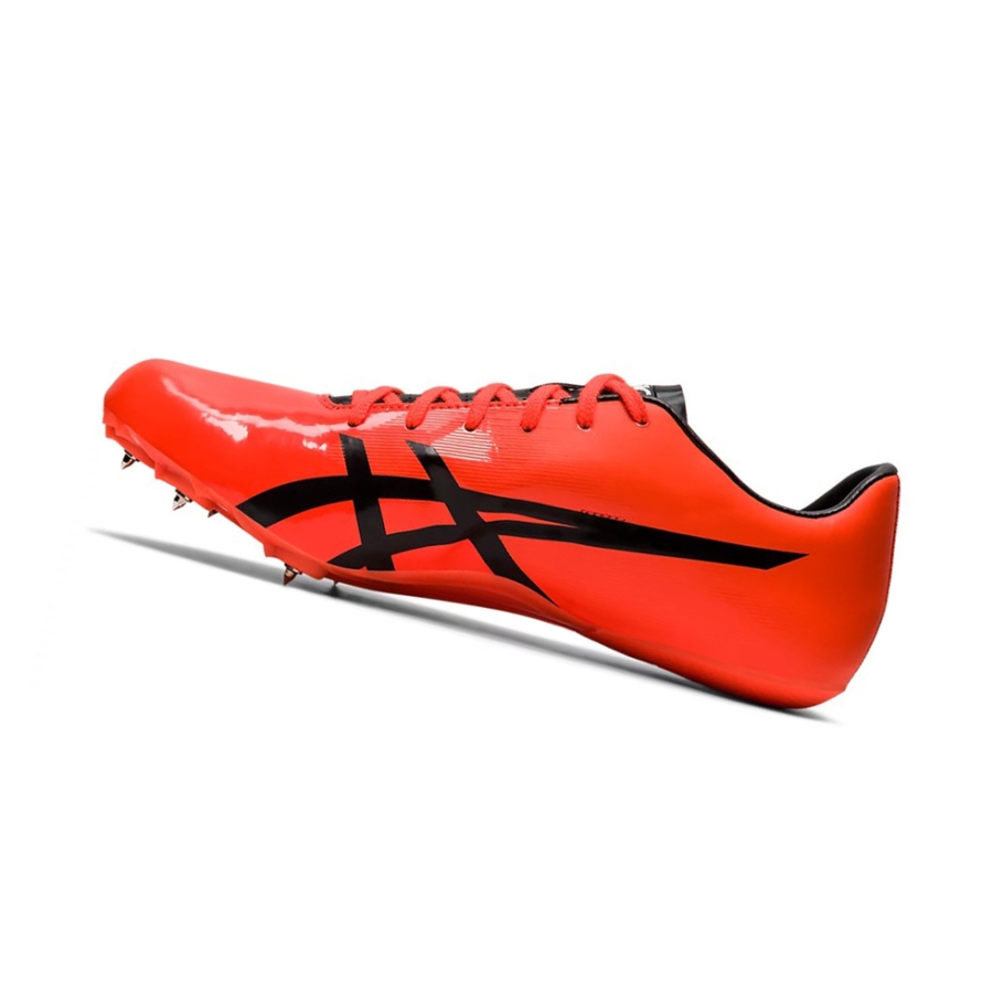 Sunrise Red / Black Women's Asics Hyper Sprint 7 Track Shoes | US54307DO - Asics Outlet Sale
