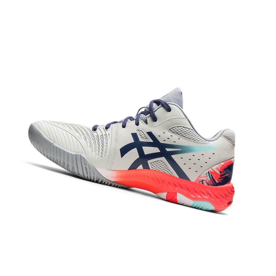 Grey Men's Asics NETBURNER BALLISTIC FF MT 2 Volleyball Shoes | US91037LD - Asics Outlet Sale
