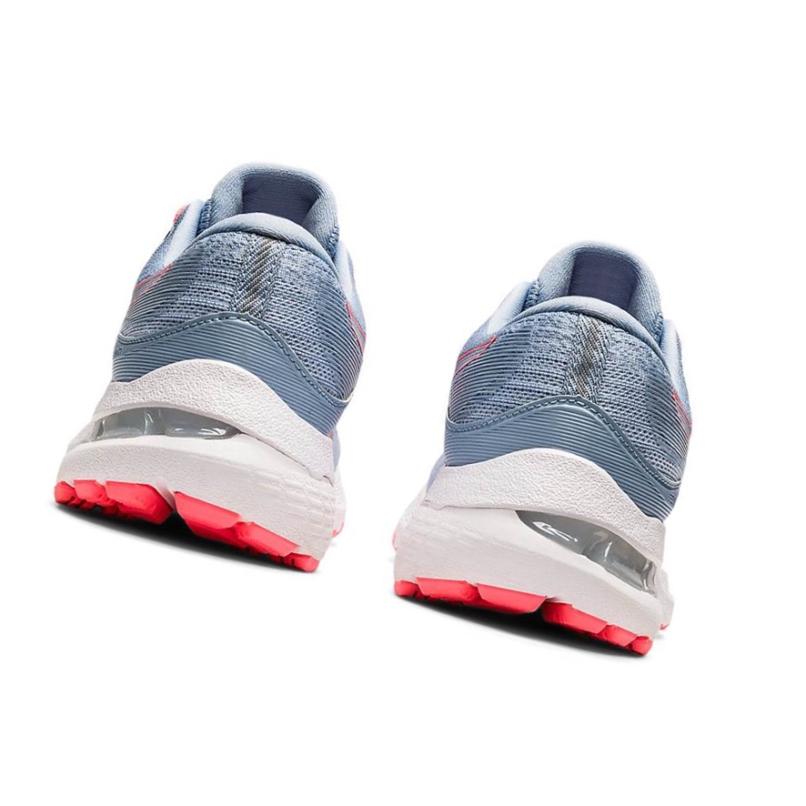 Light Blue Kids' Asics GEL-KAYANO 28 GS Running Shoes | US75698TB - Asics Outlet Sale