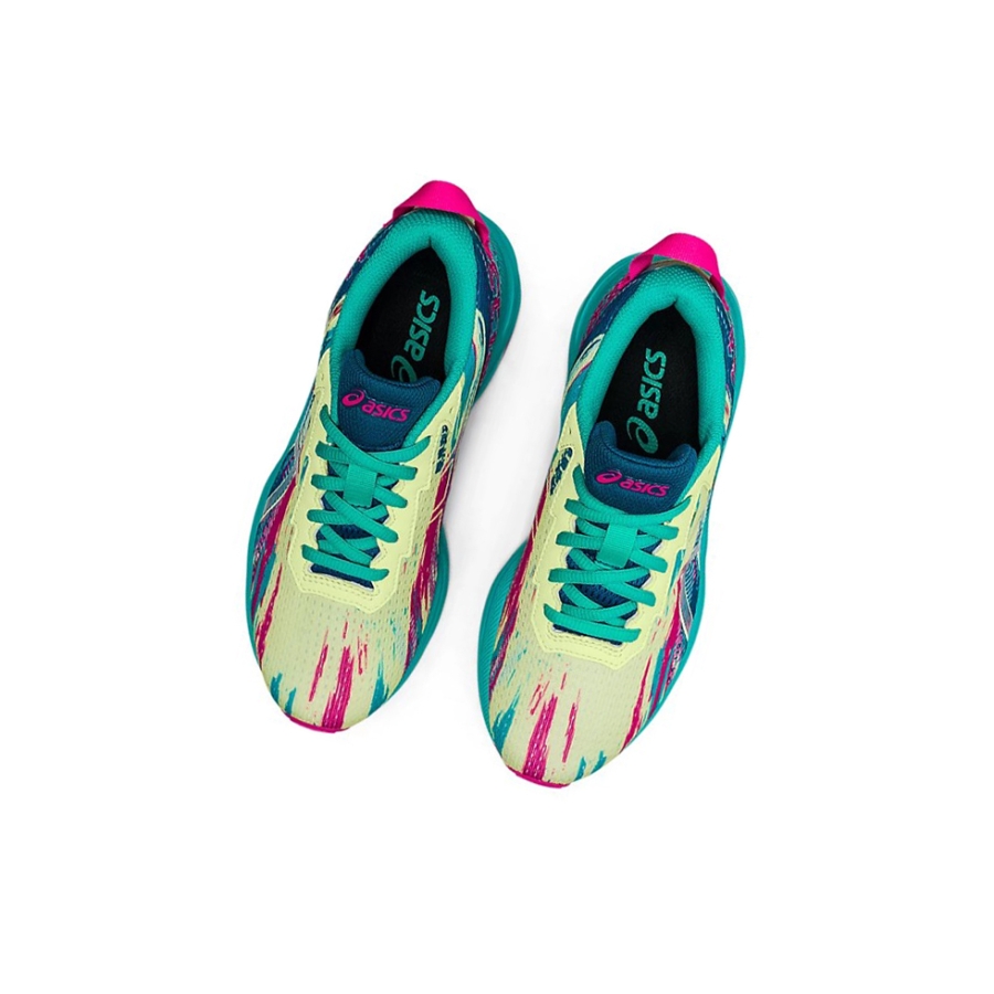 Green / Yellow / Red Kids' Asics GEL-NOOSA TRI 13 GS Running Shoes | US94183XN - Asics Outlet Sale