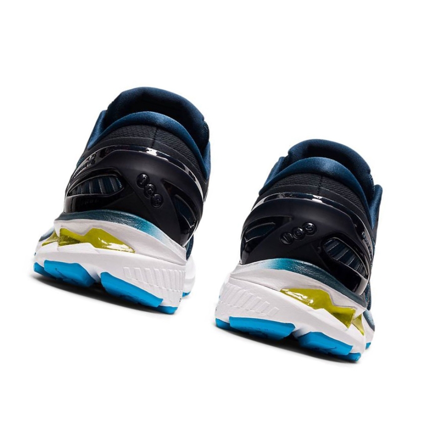 Blue Men's Asics GEL-KAYANO 27 Running Shoes | US09137PV - Asics Outlet Sale