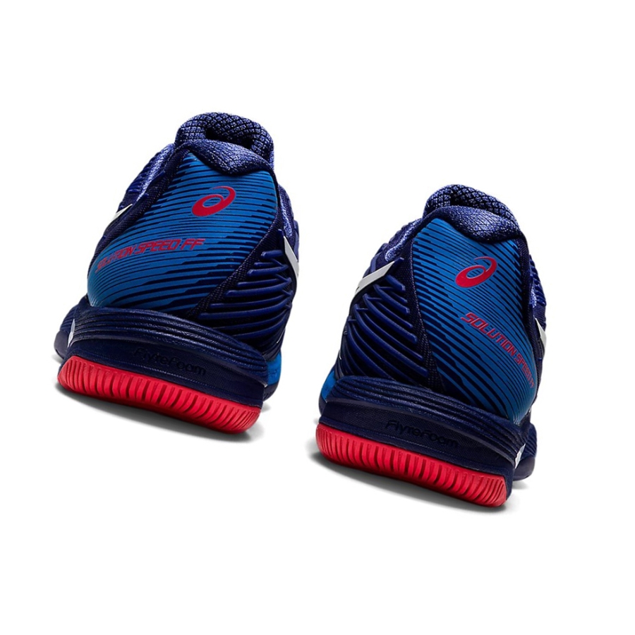 Dive Blue / White Men's Asics SOLUTION SPEED FF 2 Tennis Shoes | US72690DV - Asics Outlet Sale