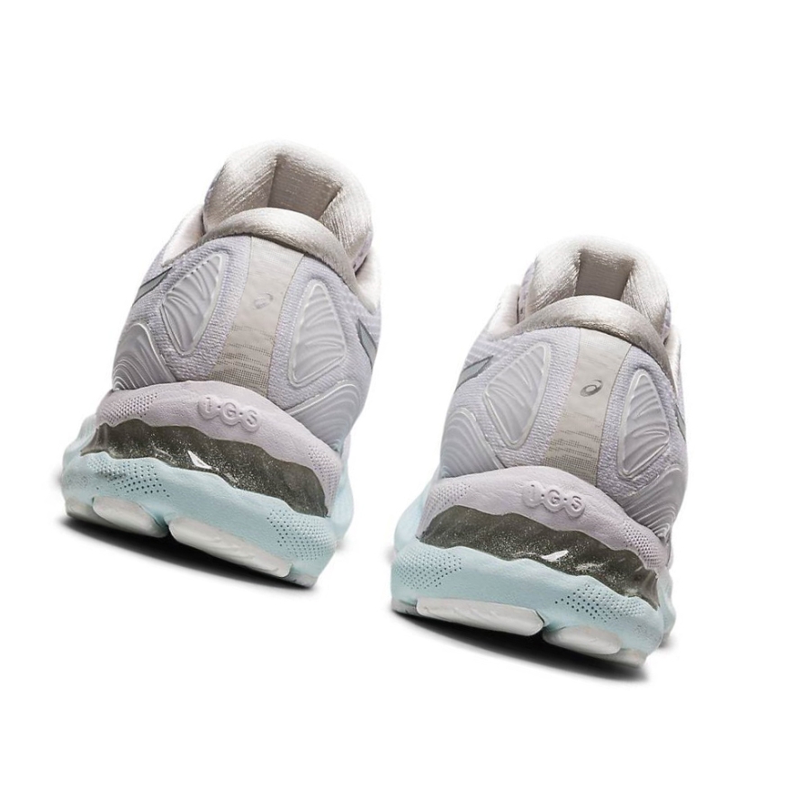 White Women's Asics GEL-NIMBUS 23 Running Shoes | US19756JQ - Asics Outlet Sale