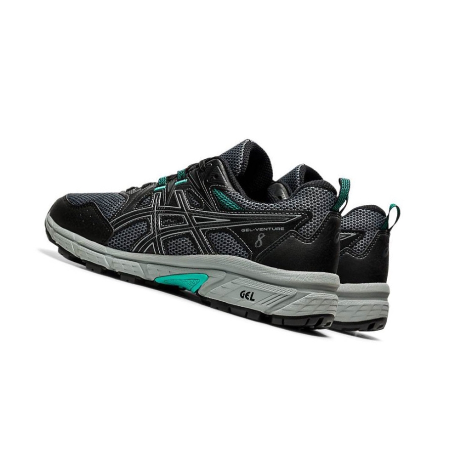 Black Women's Asics GEL-VENTURE 8 Trail Running Shoes | US36170LA - Asics Outlet Sale