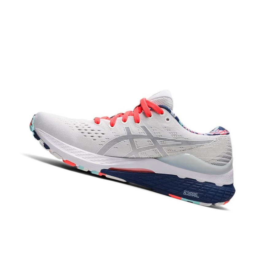 White Women's Asics GEL-KAYANO 28 Running Shoes | US65290RQ - Asics Outlet Sale
