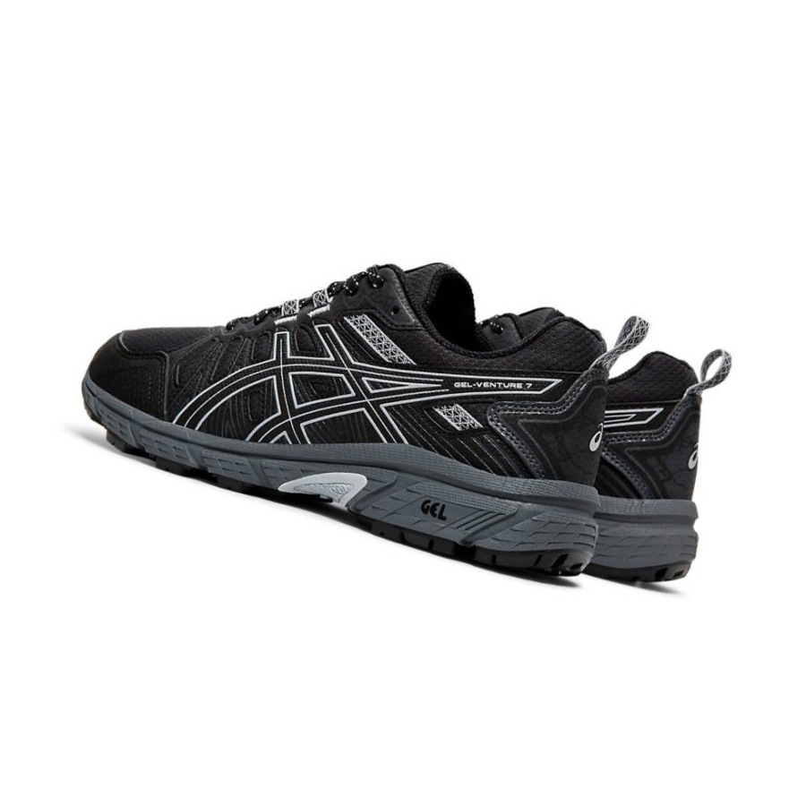 Black Women's Asics GEL-VENTURE 7 Trail Trail Running Shoes | US49106ZJ - Asics Outlet Sale