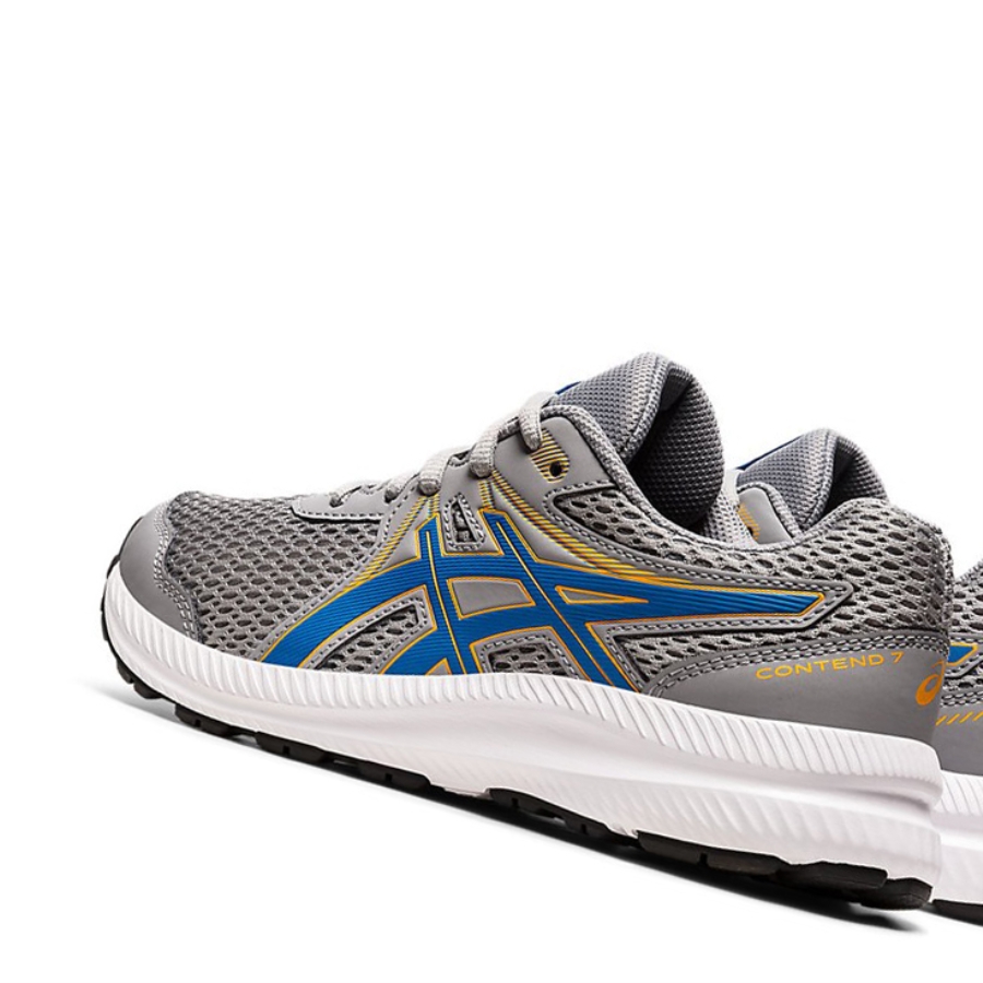 Sheet Rock / Electric Blue Kids' Asics CONTEND 7 GS Running Shoes | US13874VK - Asics Outlet Sale