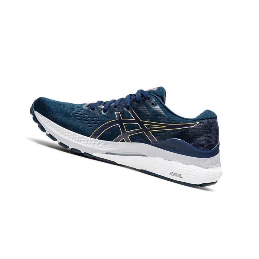 Navy Women's Asics GEL-KAYANO 28 Wide Running Shoes | US64219KL - Asics Outlet Sale