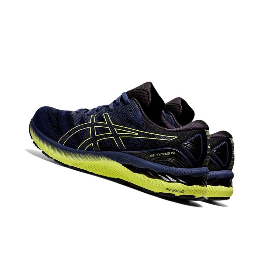 Navy Men's Asics GEL-NIMBUS 23 Running Shoes | US48321UQ - Asics Outlet Sale