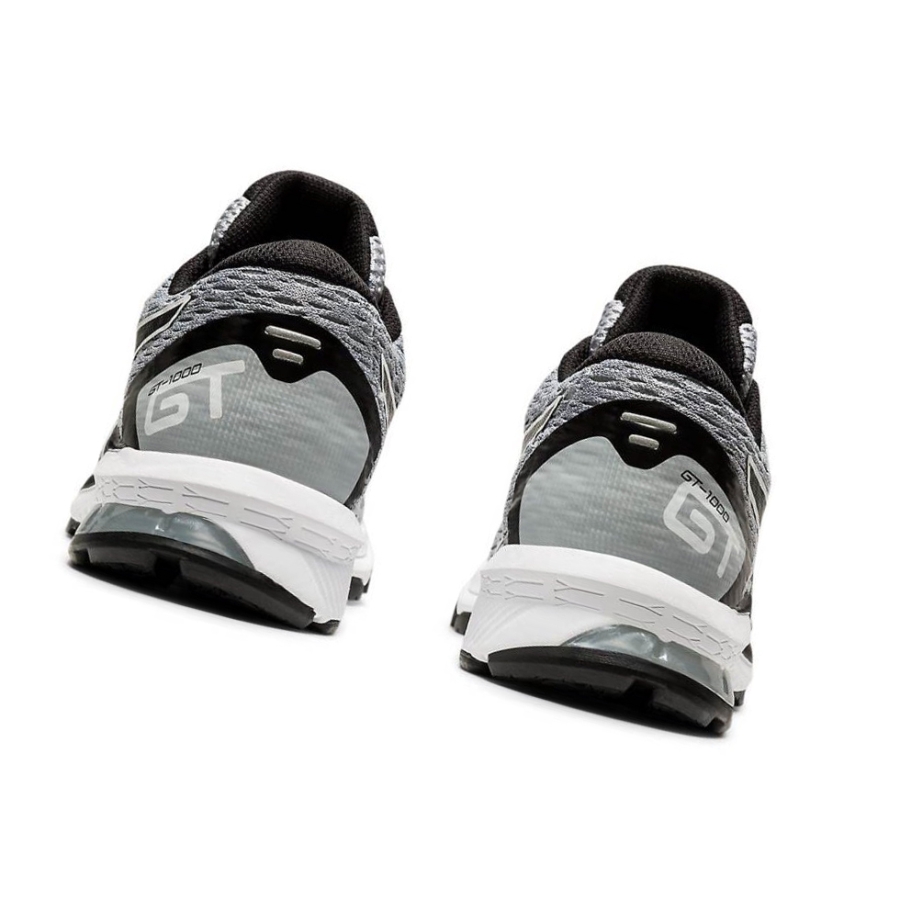 Grey Kids' Asics GT-1000 9 GS Running Shoes | US87512TB - Asics Outlet Sale