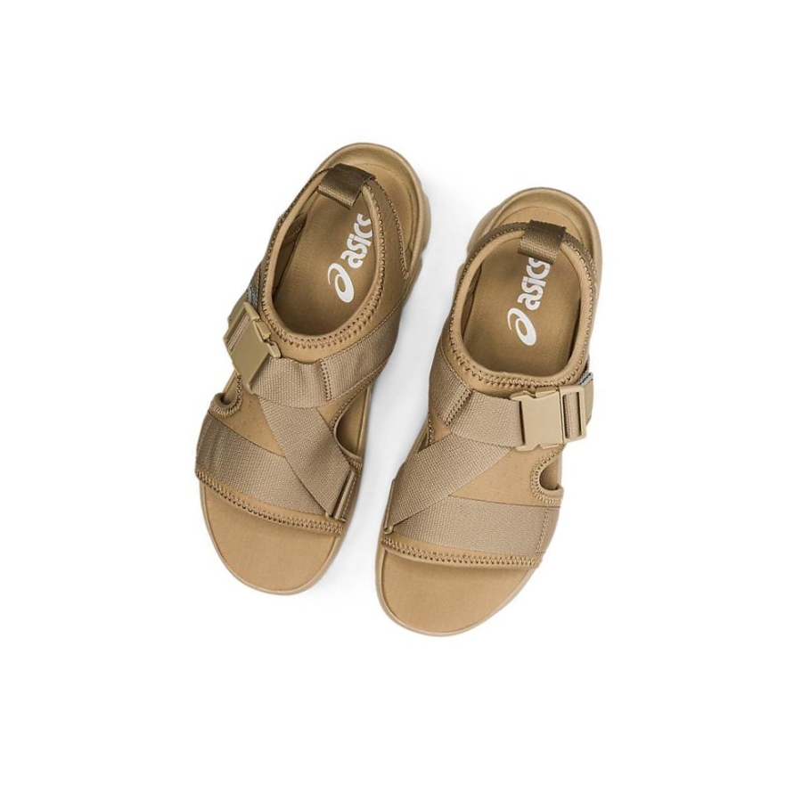 Brown Women's Asics GEL-QUANTUM 90 SD Sandals | US57624MX - Asics Outlet Sale