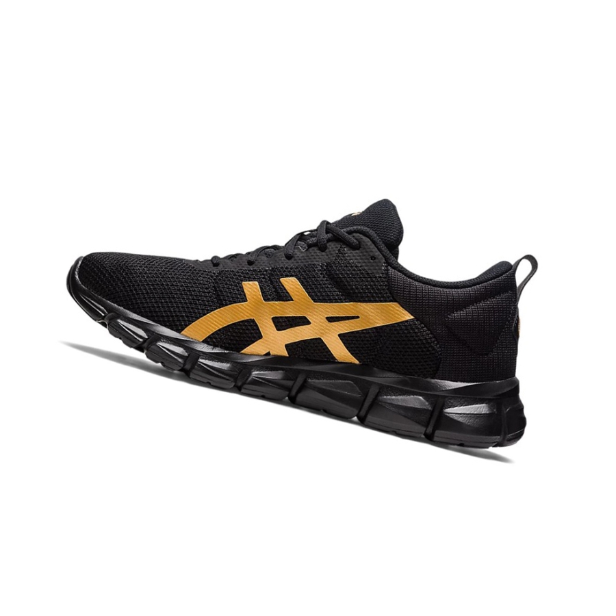 Black / Pure Gold Men's Asics GEL-QUANTUM LYTE Sneakers | US16872EV - Asics Outlet Sale
