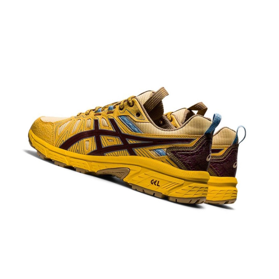 Yellow Men's Asics HN1-S GEL-VENTURE 7 Sneakers | US36587BO - Asics Outlet Sale