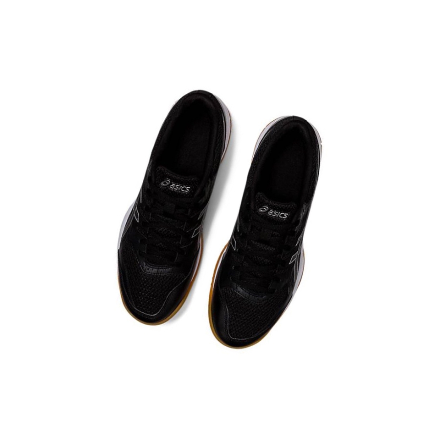 Black Men's Asics GEL-FURTHER UP Volleyball Shoes | US49178PW - Asics Outlet Sale