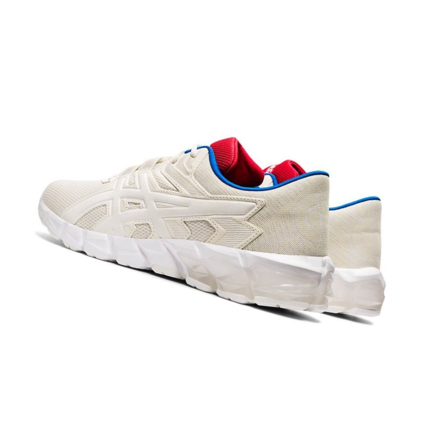 Cream Men's Asics GEL-QUANTUM 90 2 Sneakers | US90735YJ - Asics Outlet Sale