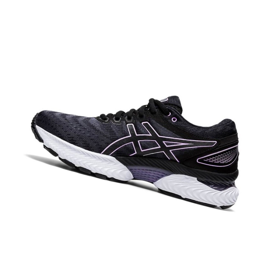 Black Women's Asics GEL-NIMBUS 22 Running Shoes | US85301VO - Asics Outlet Sale