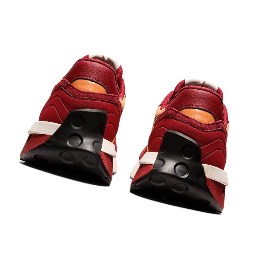 Honey / Burgundy Women's Asics JOGGER X81 Sneakers | US37295HV - Asics Outlet Sale