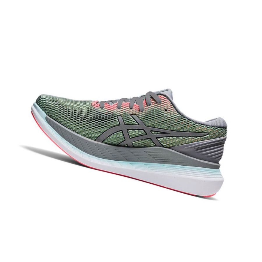 Light Green Women's Asics GLIDERIDE 2 LITE-SHOW Running Shoes | US58120HV - Asics Outlet Sale