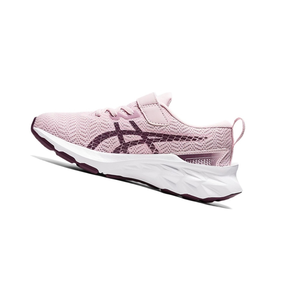 Barely Rose / Pure Silver Kids' Asics NOVABLAST 2 PS Running Shoes | US83194FS - Asics Outlet Sale