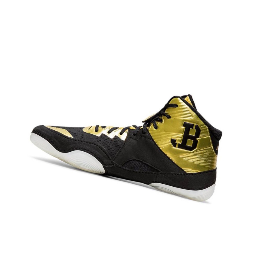Gold Men's Asics JB ELITE IV Wrestling Shoes | US54798FO - Asics Outlet Sale