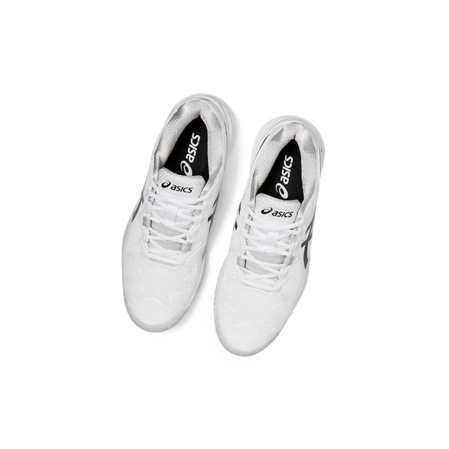 White Women's Asics GEL-RESOLUTION 8 Tennis Shoes | US76248UR - Asics Outlet Sale