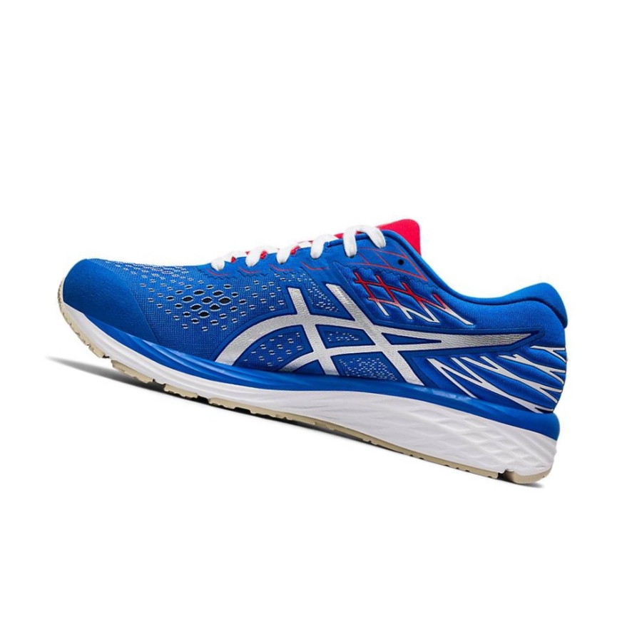Blue Men's Asics GEL-CUMULUS 21 Retro Tokyo Running Shoes | US28956FA - Asics Outlet Sale