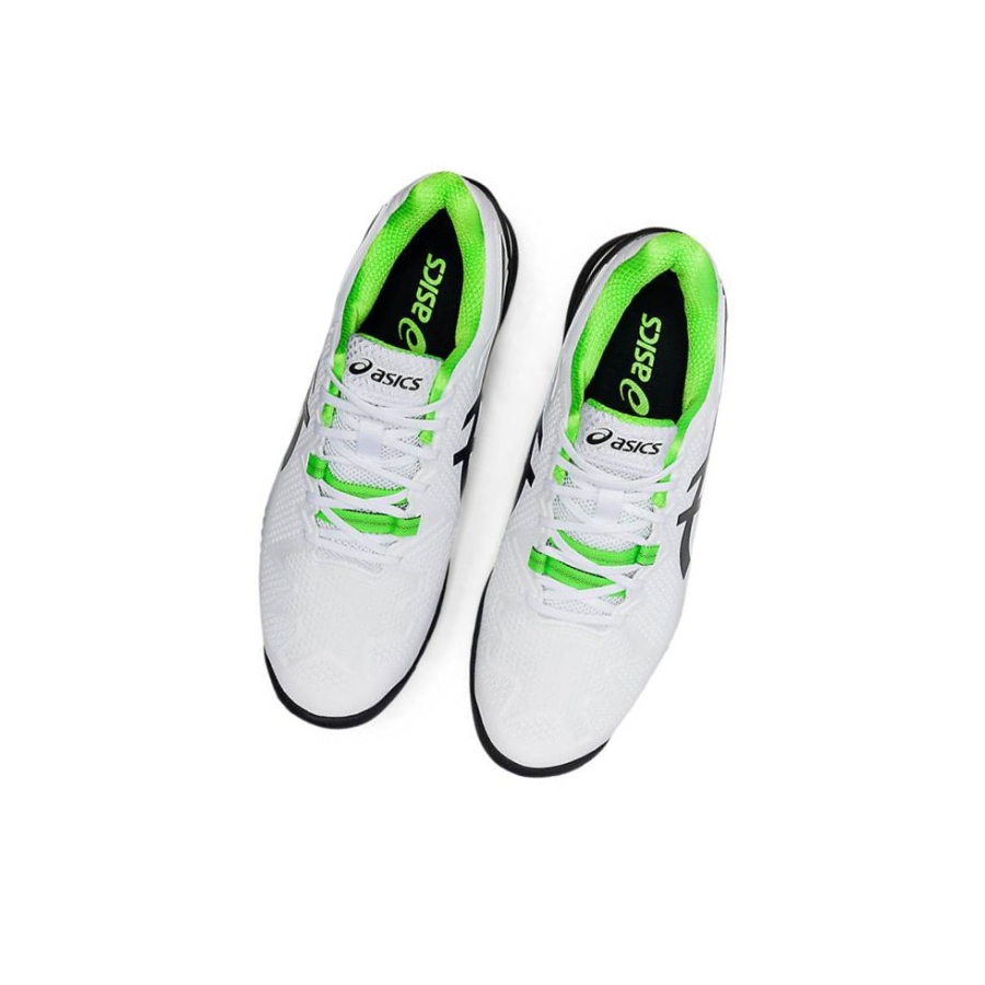 White Men's Asics GEL-RESOLUTION 8 Wide Tennis Shoes | US70948EQ - Asics Outlet Sale