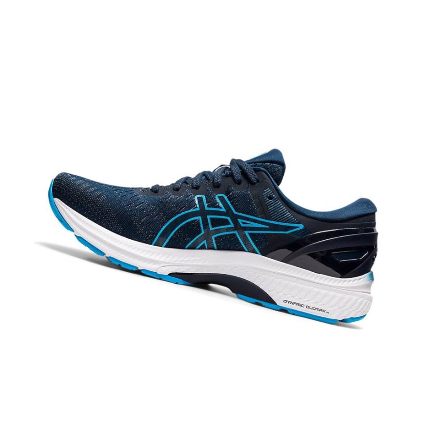 Blue Men's Asics GEL-KAYANO 27 Running Shoes | US09137PV - Asics Outlet Sale