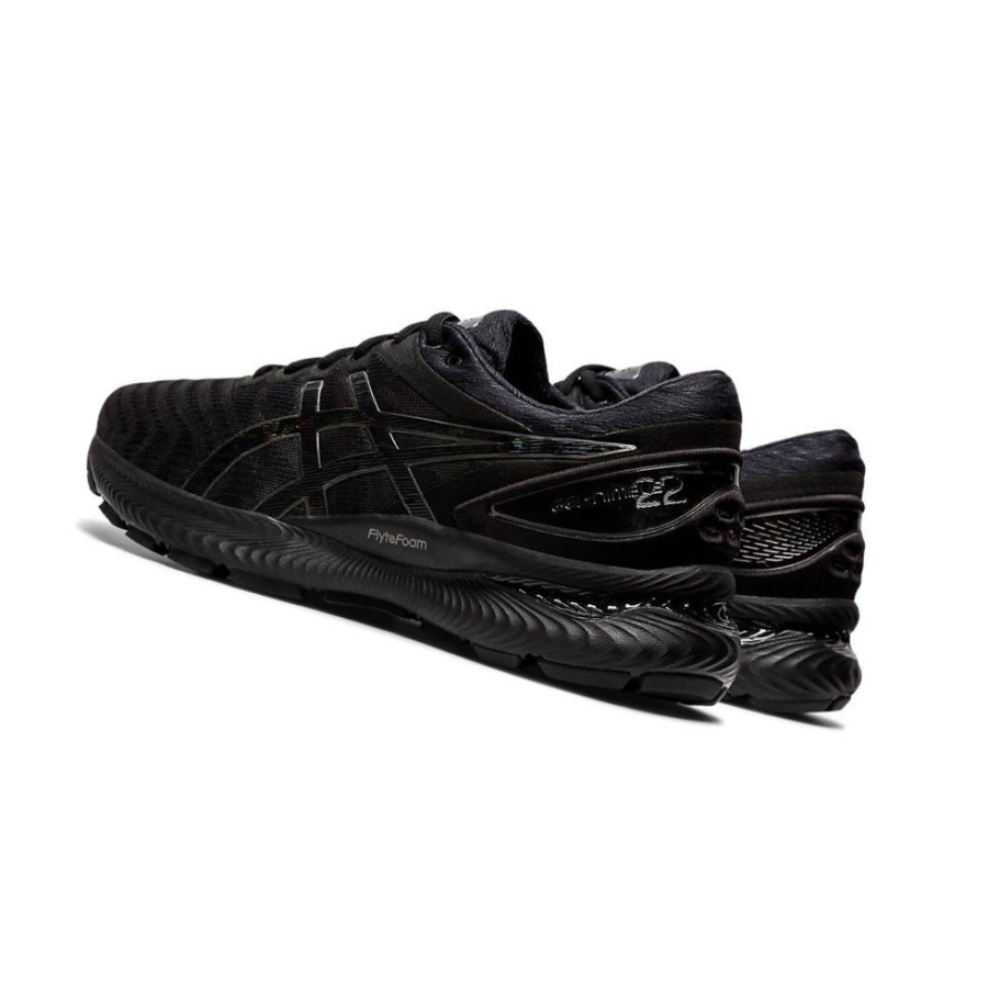 Black Men's Asics GEL-NIMBUS 22 Running Shoes | US89213ZQ - Asics Outlet Sale