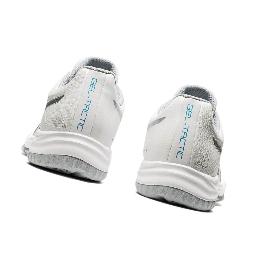 White Women's Asics GEL-TACTIC 2 Volleyball Shoes | US85147BM - Asics Outlet Sale
