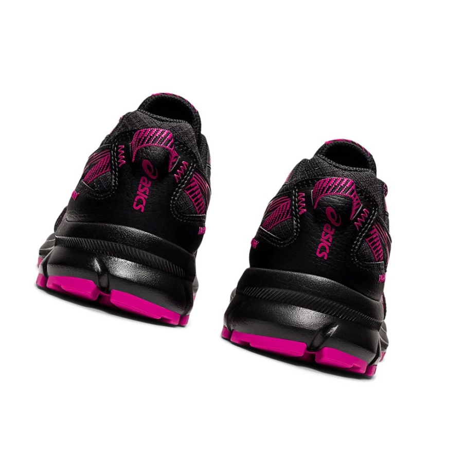 Black / Fuchsia Red Women's Asics TRAIL SCOUT 2 Trail Running Shoes | US76508JA - Asics Outlet Sale