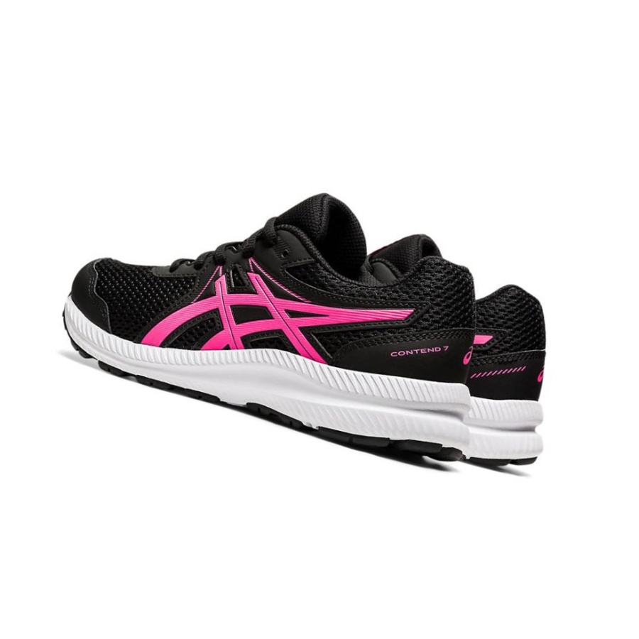Black Kids' Asics CONTEND 7 GS Running Shoes | US10846TE - Asics Outlet Sale