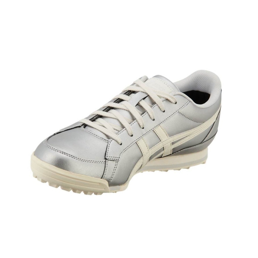 Silver Women's Asics GEL-PRESHOT Golf Shoes | US04985PO - Asics Outlet Sale