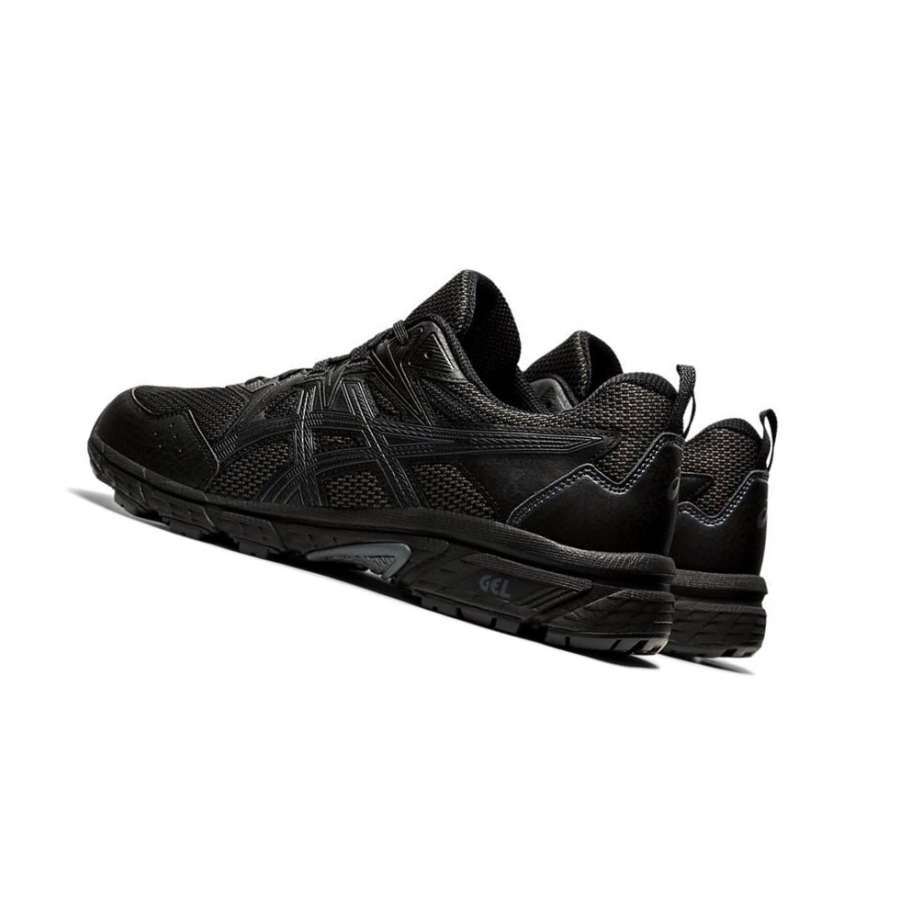 Black Men's Asics GEL-VENTURE 8 Extra Wide Trail Running Shoes | US03972IM - Asics Outlet Sale