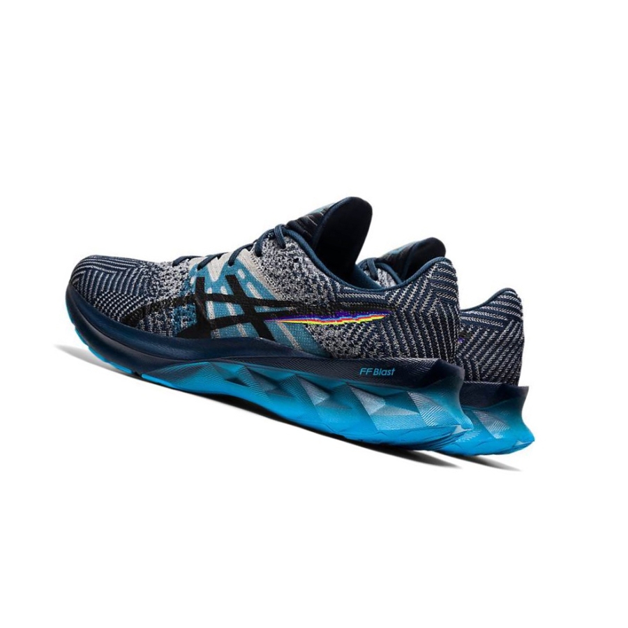 Blue Men's Asics NOVABLAST Running Shoes | US18953XF - Asics Outlet Sale