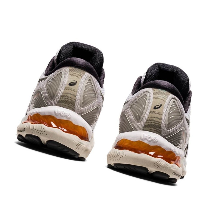 White Men's Asics GEL-NIMBUS 23 Running Shoes | US54132KJ - Asics Outlet Sale