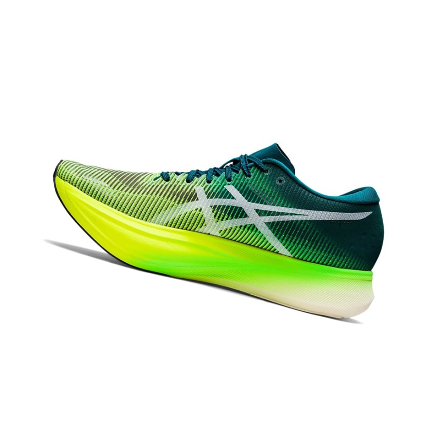 Velvet Pine / Safety Yellow Women's Asics METASPEED EDGE+ Running Shoes | US06819KL - Asics Outlet Sale