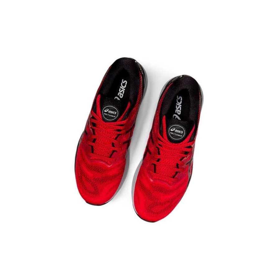 Red Men's Asics GEL-NIMBUS 23 Running Shoes | US24375QR - Asics Outlet Sale