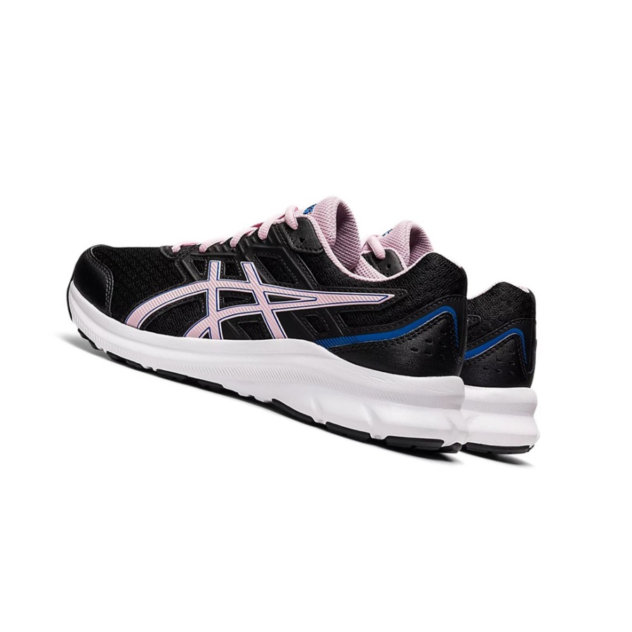 Black / Barely Rose Kids' Asics JOLT 3 GS Running Shoes | US09865BA - Asics Outlet Sale