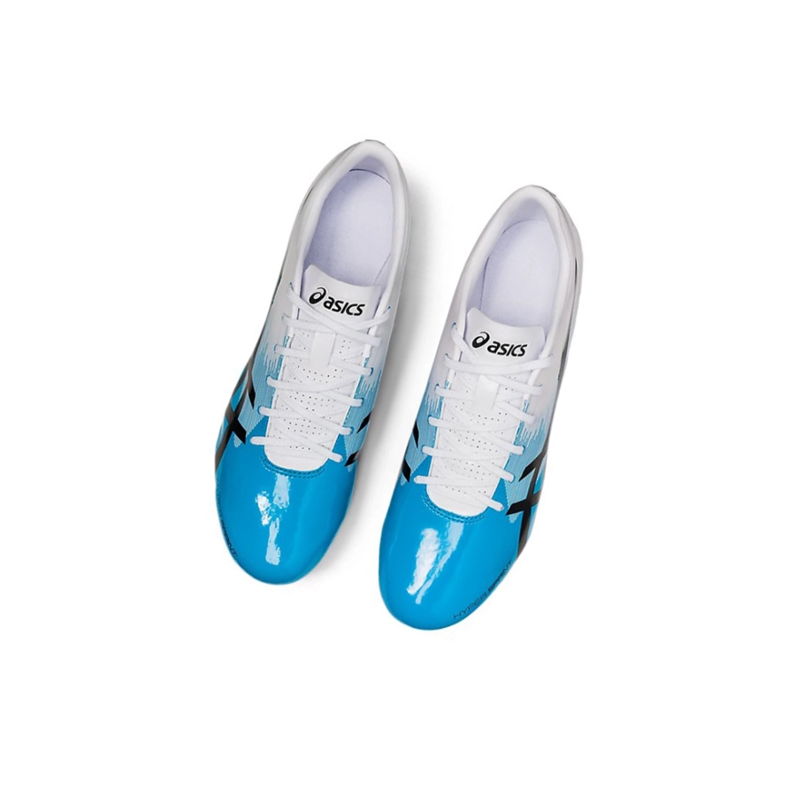 Digital Aqua / Black Men's Asics Hyper Sprint 7 Track Shoes | US14037UO - Asics Outlet Sale