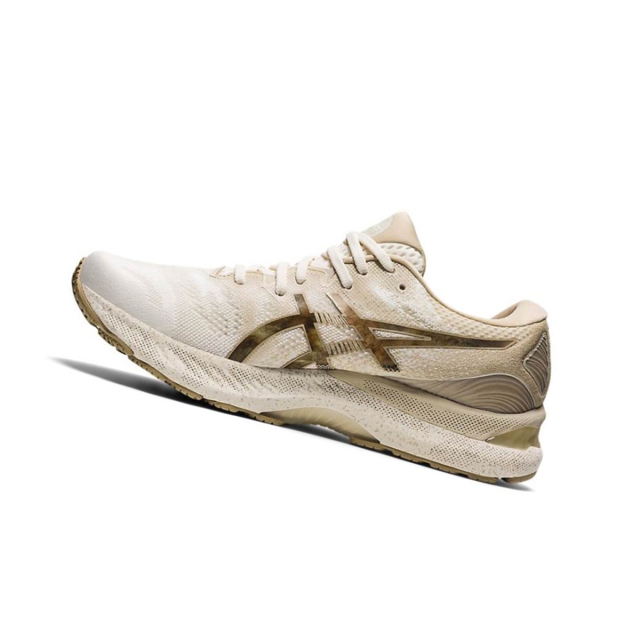 Cream Men's Asics GEL-NIMBUS 23 EARTH DAY Running Shoes | US01349VU - Asics Outlet Sale