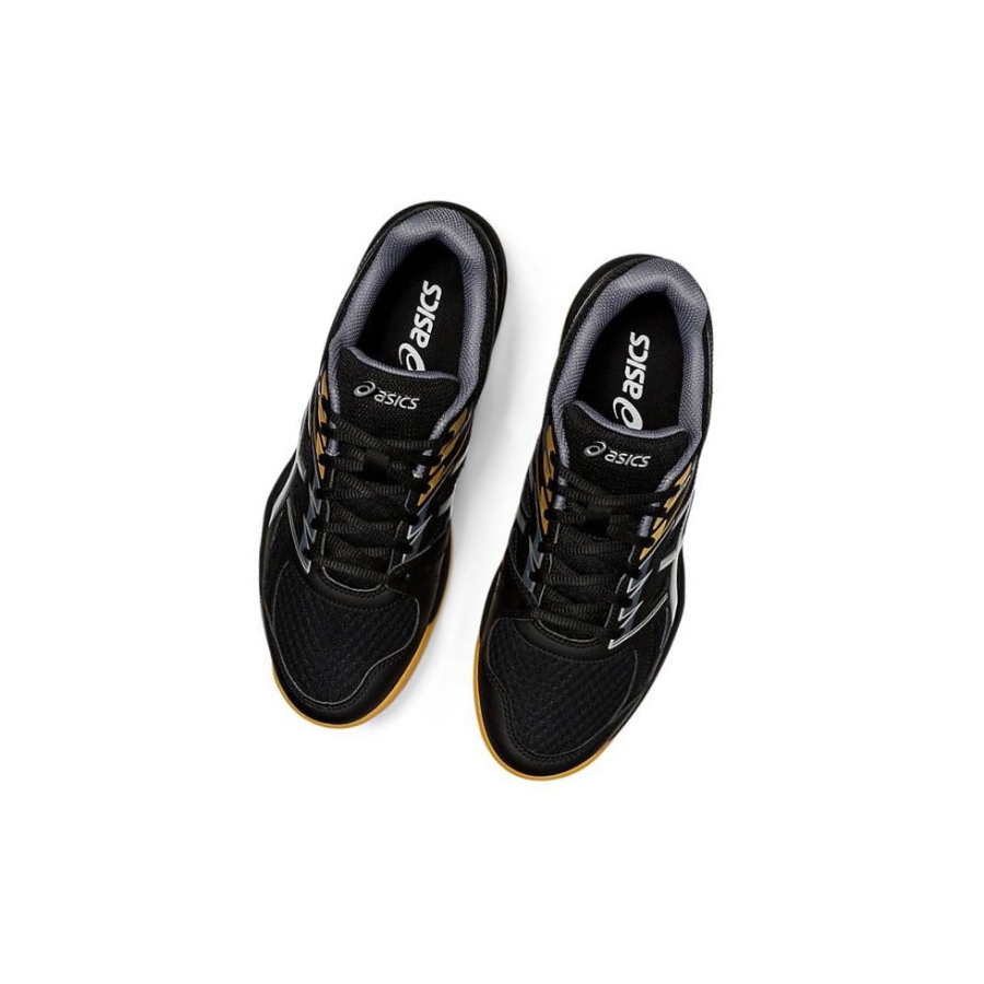 Black Men's Asics UPCOURT 4 Volleyball Shoes | US82761PG - Asics Outlet Sale