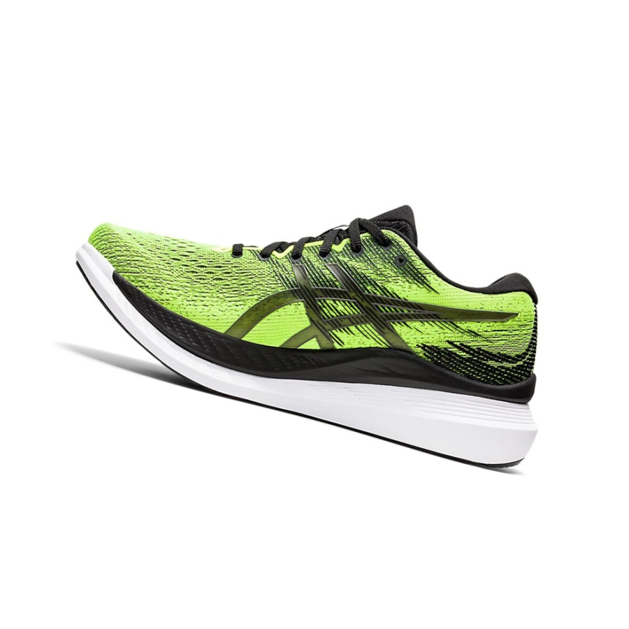Hazard Green / Black Men's Asics GlideRide 3 Running Shoes | US53968CU - Asics Outlet Sale