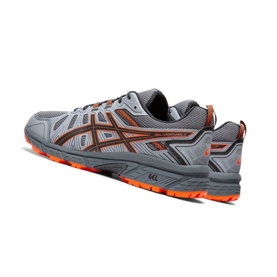 Grey Men's Asics GEL-VENTURE 7 4E Trail Running Shoes | US48301ET - Asics Outlet Sale