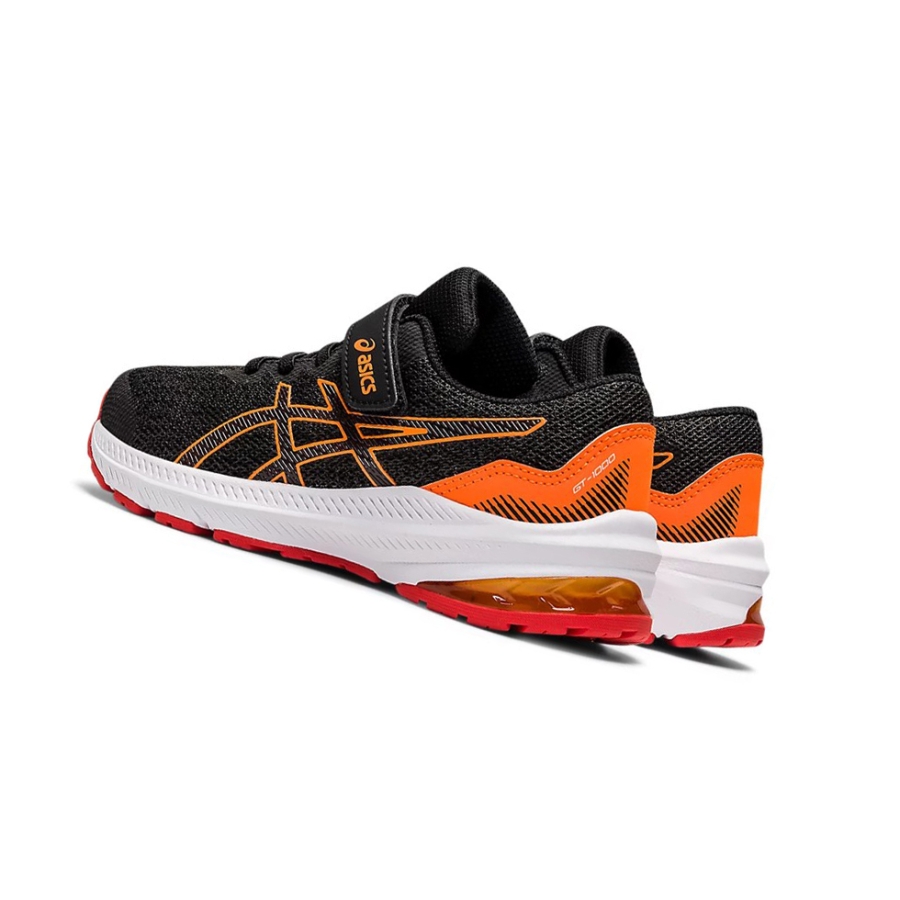 Graphite Grey / Fiery Red Kids' Asics GT-1000 11 PS Running Shoes | US76231EV - Asics Outlet Sale