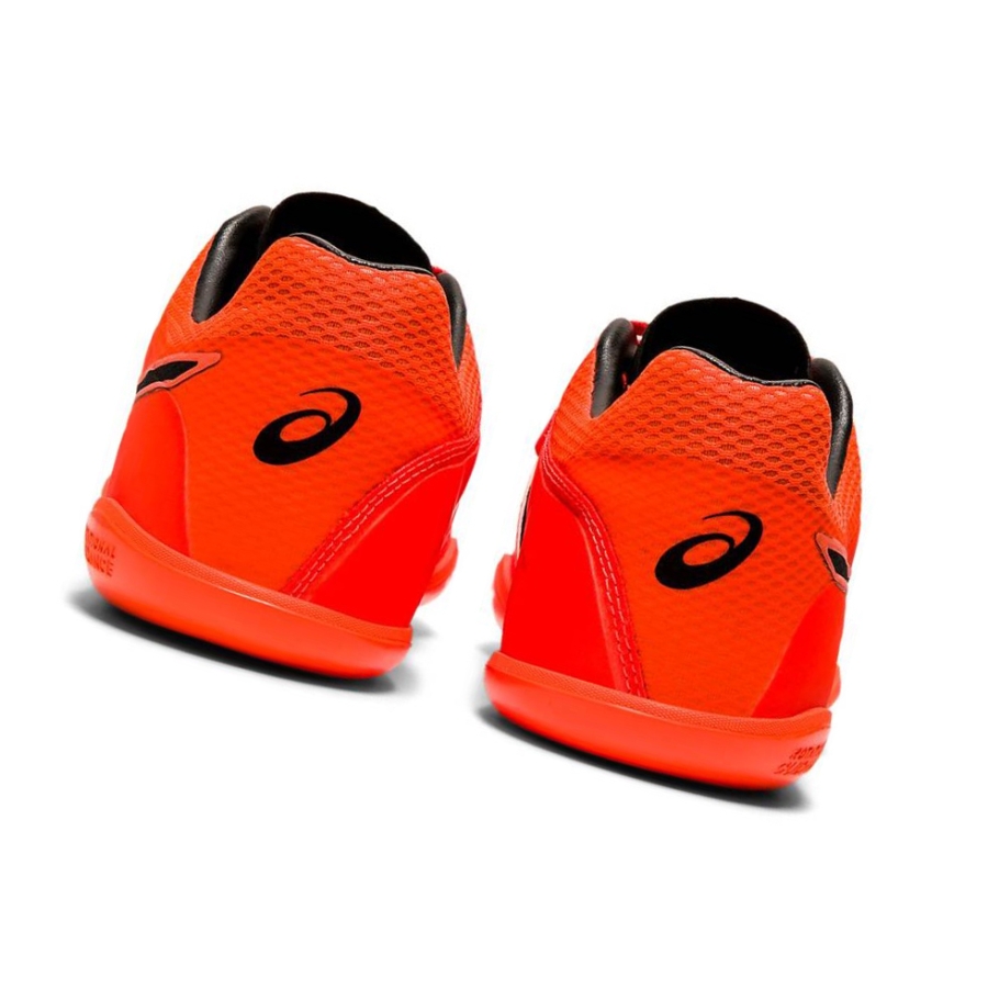 Red Women's Asics THROW PRO Track Shoes | US32750QF - Asics Outlet Sale