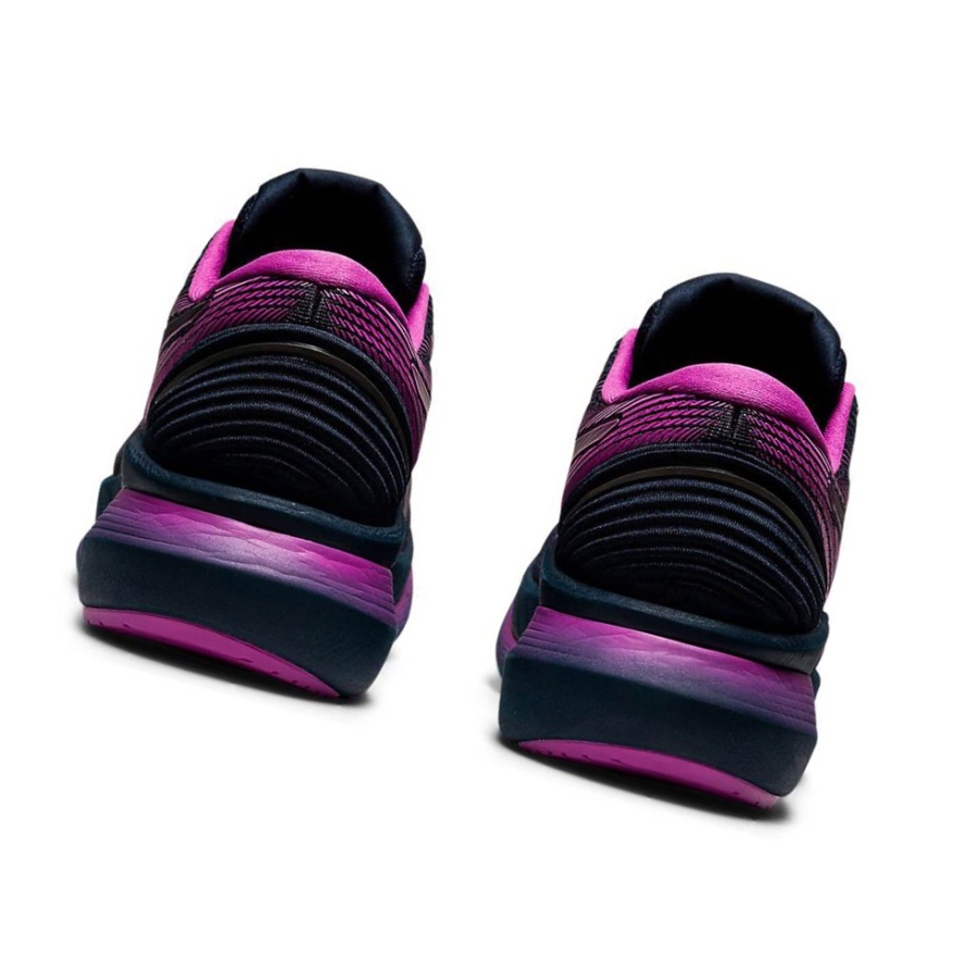 Navy Women's Asics GLIDERIDE 2 LITE-SHOW Running Shoes | US08947DU - Asics Outlet Sale