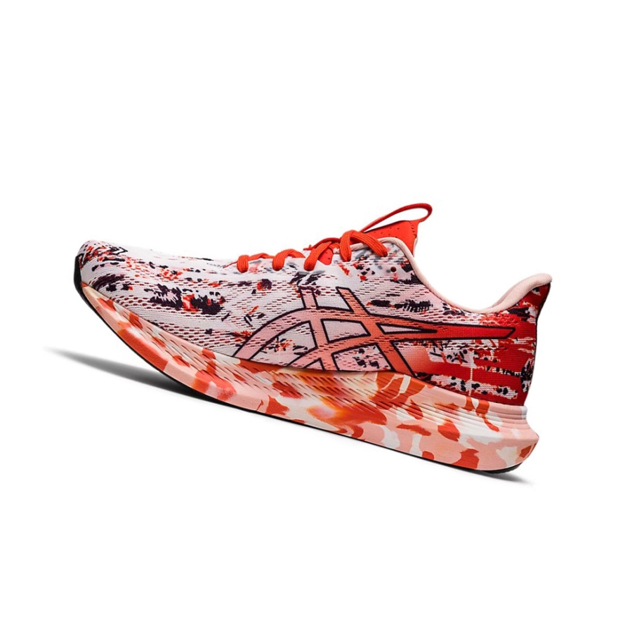 White / Black / Red Women's Asics NOOSA TRI 14 Running Shoes | US51392JZ - Asics Outlet Sale